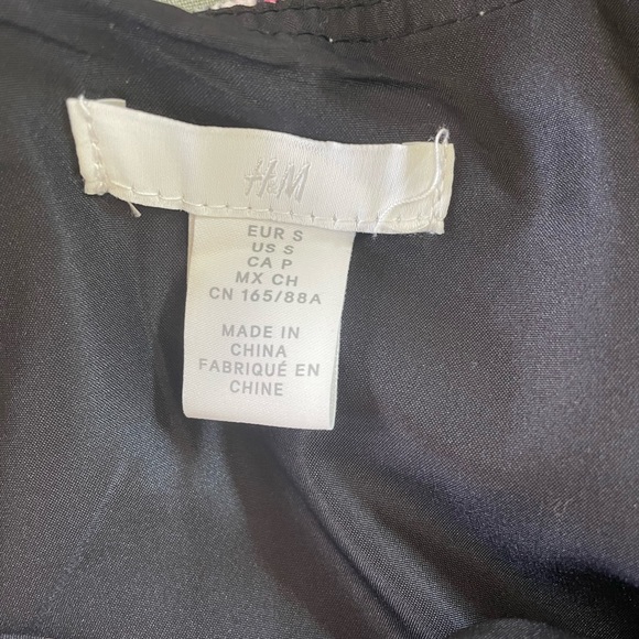 H&M floral corduroy pinafore - size S - Picture 2 of 3